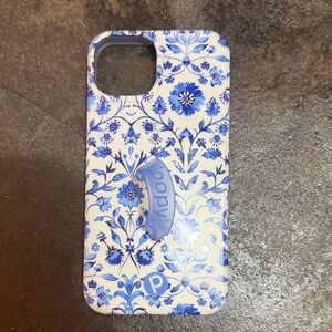 Blue Willow Loopy IPhone 13 Phone Case